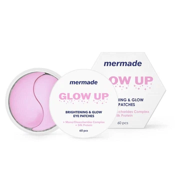 Осветляющие гидрогелевые патчи под глаза MERMADE Silk protein & Mono- and Disaccharies complex, 60 шт`