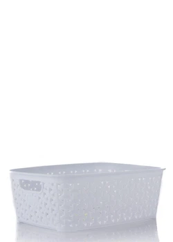 Корзинка для хлеба Hobby Ротанг 29x22x11 см Белый (041252-bl)