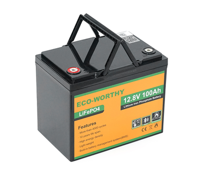 Аккумулятор LiFePO4 12.8V 100Ah Eco-Worthy (45524)