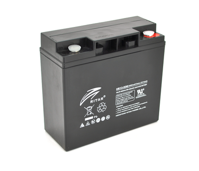 Аккумулятор AGM 12V 14Ah Ritar HR1250W Черный (31257)