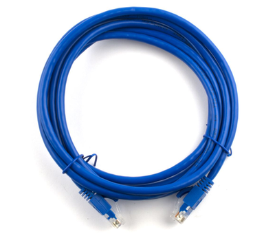 Патч-корд RJ45 Ritar Cat.6 UTP, 40м, медь (Cu), синий