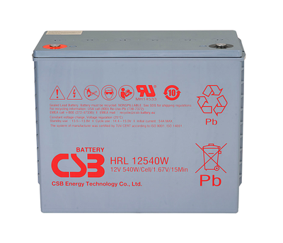 Аккумулятор AGM 12V 130Ah CSB HRL12540W (02176)