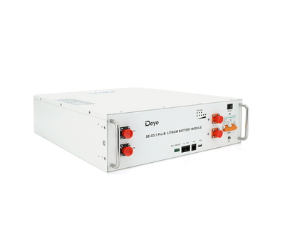 Аккумулятор LiFePO4 51.2V 100Ah 5.12kW BMS 50A Deye SE-G5.1 Pro-B (34231)