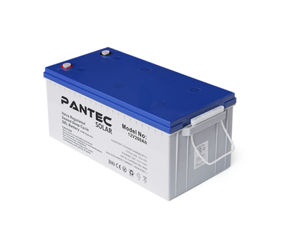 Аккумулятор GEL 12V 200Ah PANTEC 200-12 (37505)