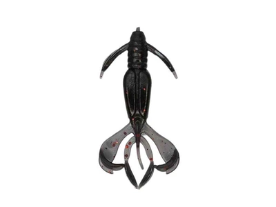 Силіконова приманка HARPOON "Crazy Flapper" 1,5" графіт (13шт/уп) плаваюча 002