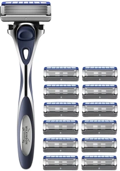 Станок для бритья Wilkinson Sword Hydro5 Skin Protection Regular + 13 картриджей (4027800175031)