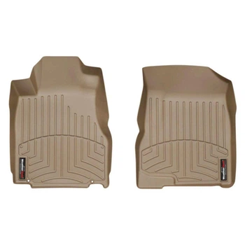 Коврики в салон Honda CR-V 2007-, с бортом, раздельные, передние, бежевые, Weathertech 453161