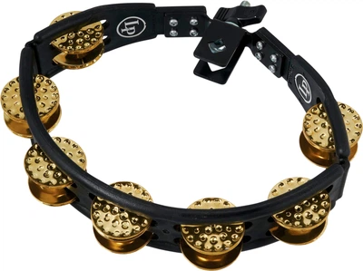 Тамбурин Latin Percussion Cyclop Mountable LP179 Dimpled Brass Black (RG-LP861582)