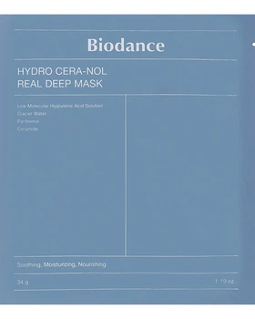 Маска для интенсивного увлажнения BIODANCE Hydro Cera nol Real Deep Mask и восстановления кожного барьера 34g (8809937360629)