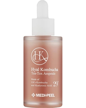 Сыворотка с экстрактом комбучи MEDIPEEL Hyal Kombucha Tea Tox Ampoule 50 мл (8809409346458)
