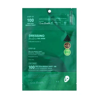 Гель Маска гідрогелева VT Cosmetics Pro Cica Reedle Shot 100 2 Step Hydro Mask 2 етапна з центелою 1.5 мл + 33 мл (8803463007362)
