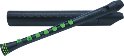 Блокфлейта барокова Nuvo Recorder+ Зелена