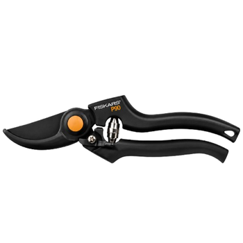 Площинний секатор Fiskars P90 ріжуча здатність 26 мм Чорний (1001530)