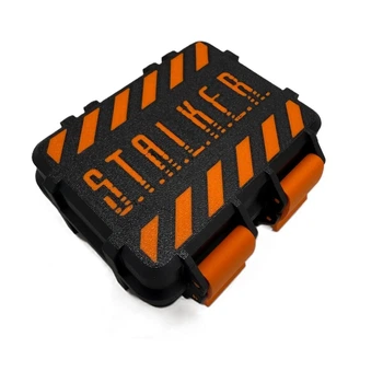 Бокс для зберігання карток у стилі STALKER2 Чорний (ST-WARN-BOX-04)