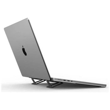 Подставка для ноутбука Spigen LD201-S2 Slimfold Black (AMP10402)