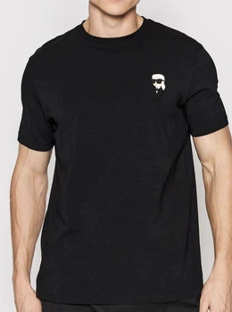 Мужская футболка Karl Lagerfeld, черный, XL (MCF000025)