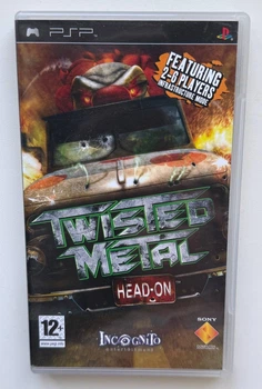 UMD-диск для PSP - Twisted Metal Head-On, английская версия, Б/У