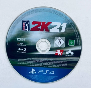 Диск для PlayStation 4 - PGA Tour 2K21 англ, Б/У