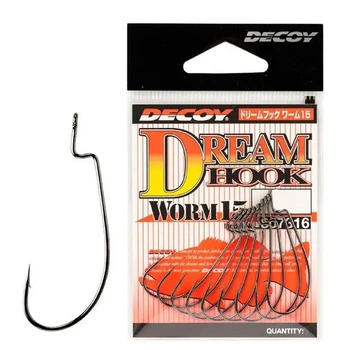 Крючок Decoy Worm15 Dream Hook 02 9 шт/уп