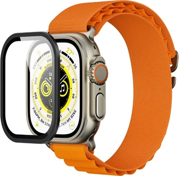 Szkło hartowane Yaxo AR Superhard Armor Glass do Apple Watch Ultra 1/2/3 Black (YAWARSAGSG49MM01B)