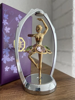 Фигурка со камнями Swarovski Танцующая Балерина 14 см 1602289