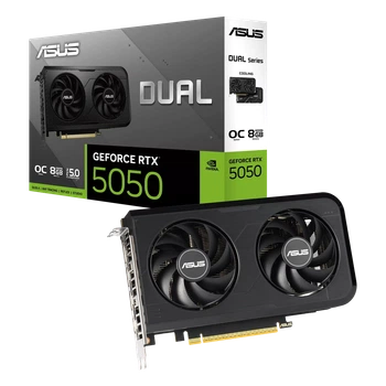 Відеокарта RTX 5050 8GB GDDR6 Dual OC Asus (DUAL-RTX5050-O8G)
