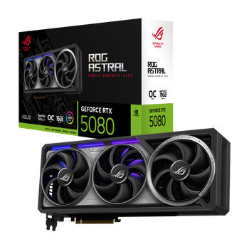 Видеокарта RTX 5080 16GB GDDR7 ROG Astral Gaming OC Asus (ROG-ASTRAL-RTX5080-O16G-GAMING)