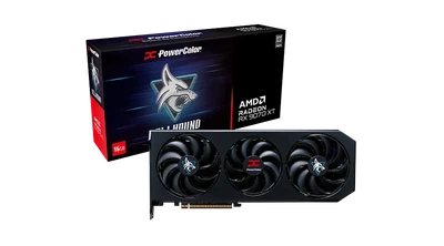 Видеокарта AMD Radeon RX 9070 XT 16GB GDDR6 Hellhound PowerColor (RX9070XT 16G-L/OC)
