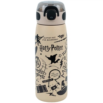 Термос с трубочкой HP25-1262, 600мл, Harry Potter