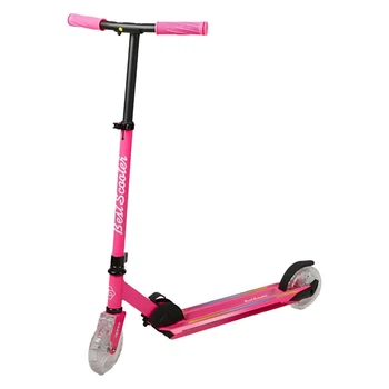 Двоколісний самокат Best Scooter L-80864, колеса PU 145мм, дека та вилки з LED-підсвіткою