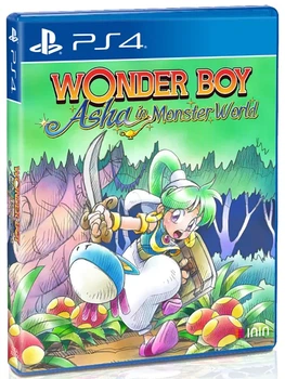 Диск для PlayStation 4 - Wonder Boy Asha In Monster World, английская версия