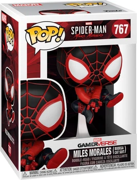 Figurka Funko Pop! Marvel Spider-Man Miles Morales 767 Miles Morales in Bodega Cat Suit Bobble-Head 50152 (889698501521)