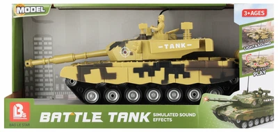 Військовий танк Mega Creative Battle Tank з рухомою вежею 569288 (5907414003250)
