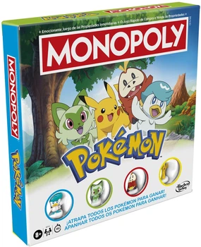 Настільна гра Hasbro Monopoly Pokemon (іспанська версія) (5010996298720)