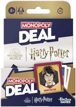 Настільна гра Hasbro Harry Potter Monopoly Deal іспанська версія (5010996350329)