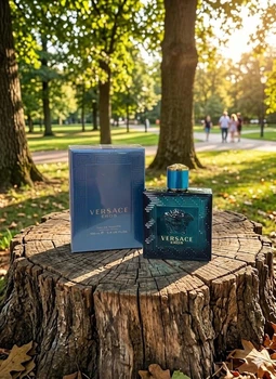 Парфуми Versace Eros 100 мл чоловічі стійкий фужерно-деревний шлейф з м'ятою зеленим яблуком ваніллю та кедром