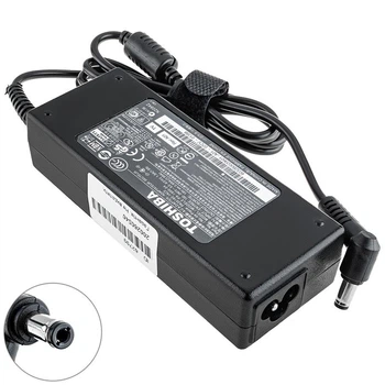 Блок живлення для ноутбука TOSHIBA 19 V, 3.95 A, 75 W, 5.5*2.5 мм, L-подібний роз'єм, black (без кабелю!)