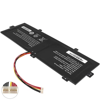 Батарея для ноутбука Prestigio U3285131PV-2S 10P-9Lines (SmartBook 141 C4) довжина (15см) кабель 7.6V 5000mAh Чорний