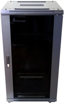 Серверна шафа EXTRALINK 19" 22U 600x600 Black (EX.14381)
