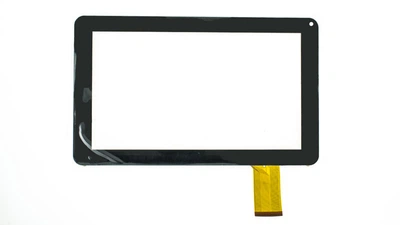 Тачскрін (сенсорне скло) для DH-0918A1-PG-FPC058 9 розмір зовнішній 232*141 мм робоча область 198*112 мм 50 pin Чорний