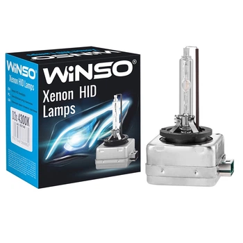 Ксеноновая лампа Winso D3S 4300K, 42V, 35W PK32d-3, 2шт 783140