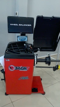 Балансувальний верстат автомат вaгa кoлeca 70кг з LCD дисплеєм BRIGHT CB75P