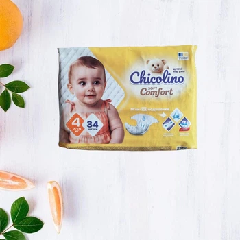 Підгузки Chicolino Soft Comfort 4 7-14кг 34шт