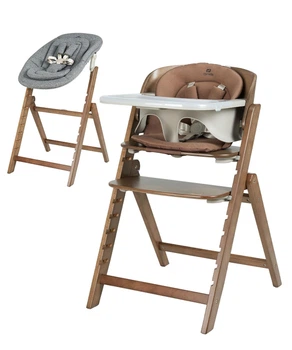 Стілець для годування + шезлонг CARRELLO Focus CRL-16801 Moka Brown