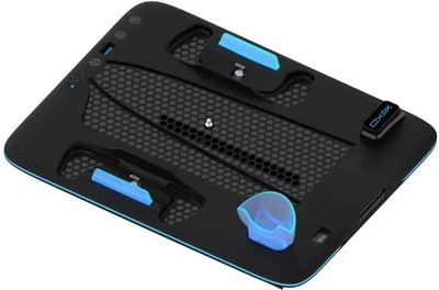 Podstawka chłodząca i ładująca YAXO ICE STORM NE do PS5 Pro/PS5 Slim Techno Black (YGISNECCS01B)