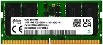 SK hynix 32 GB SO-DIMM DDR5 5600 MHz (HMCG88AGBSA095N)