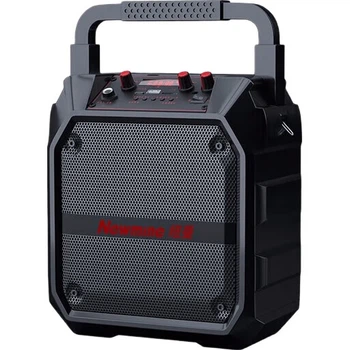 Беспроводная Bluetooth-колонка Newmine K97, мощная система для уличных танцев, компактное домашнее радио, портативная ручная колонка для уличных торговцев с голосовым оповещением о платежных кодах.