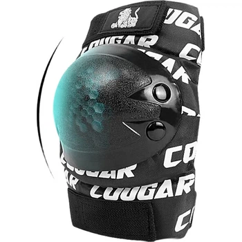 Защитная экипировка для роликовых коньков COUGAR для взрослых, защита рук, запястий, наколенников и налокотников, размер M.