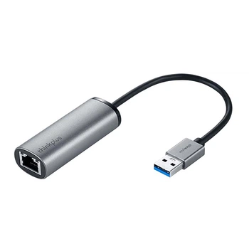USB-адаптер ThinkPad Lenovo для подключения к сети Ethernet, преобразователь сетевой карты RJ45 Gigabit, USB-адаптер, совместимый с ноутбуками Apple, Xiaomi, Huawei и док-станциями расширения LRA2.