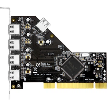 Плата MOGE MC1010 PCI на 5 портов USB 2.0